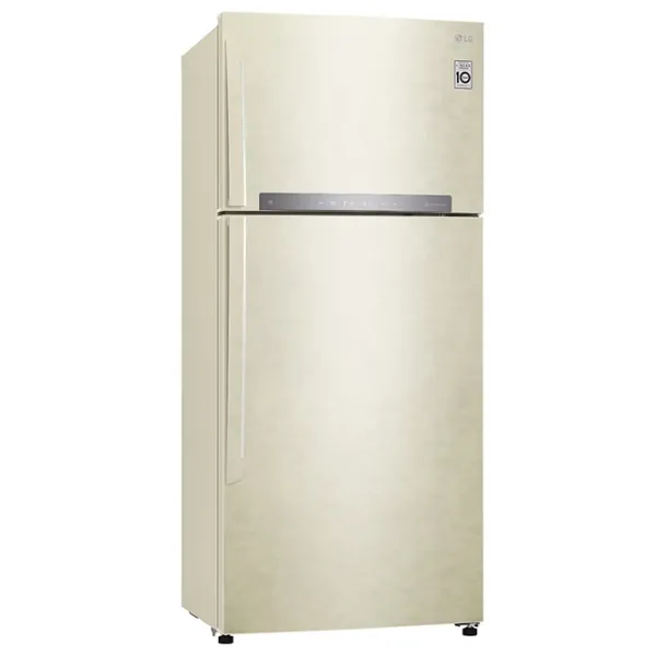 Frigider LG GN-H702HEHZ cu congelator sus 506 l / 180 cm / Beige photo 3