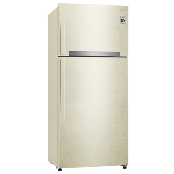 Frigider LG GN-H702HEHZ cu congelator sus 506 l / 180 cm / Beige photo 3