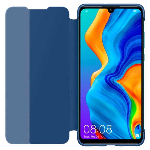 Чехол для смартфона Huawei P30 Lite Huawei/ Flip Cover View/ PC/ PU/ Синий photo 2 Чехол для смартфона Huawei P30 Lite Huawei/ Flip Cover View/ PC/ PU/ Синий photo 2