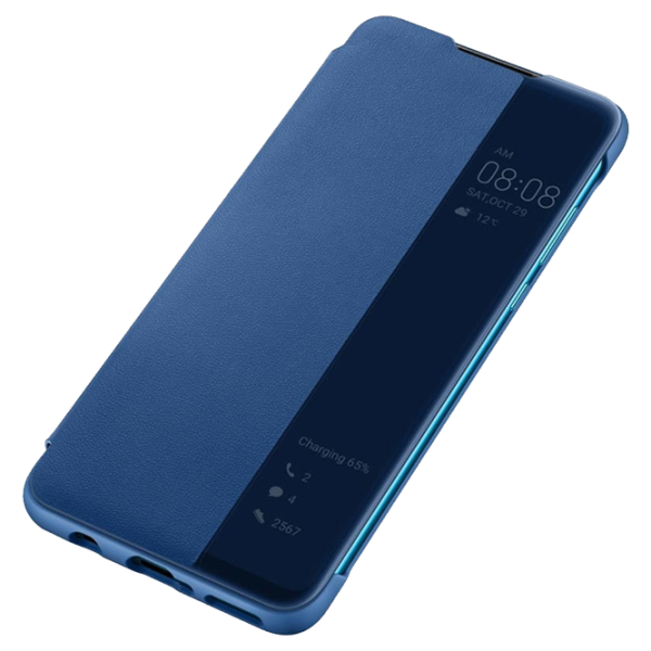 Чехол для смартфона Huawei P30 Lite Huawei/ Flip Cover View/ PC/ PU/ Синий photo 4 Чехол для смартфона Huawei P30 Lite Huawei/ Flip Cover View/ PC/ PU/ Синий photo 4
