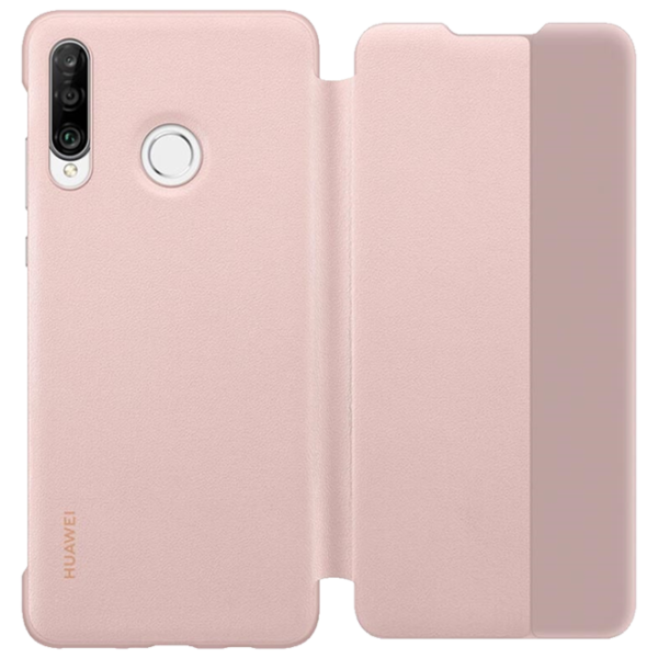 Чехол для смартфона Huawei P30 Lite Huawei/ Flip Cover View/ PC/ PU/ Розовый photo 3