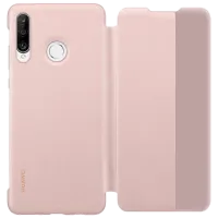 Husă pentru smartphone Huawei P30 Lite Huawei/ Flip Cover View/ PC/ PU/ Pink photo 3