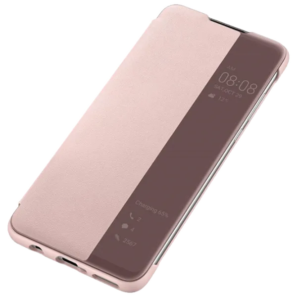 Чехол для смартфона Huawei P30 Lite Huawei/ Flip Cover View/ PC/ PU/ Розовый photo 4