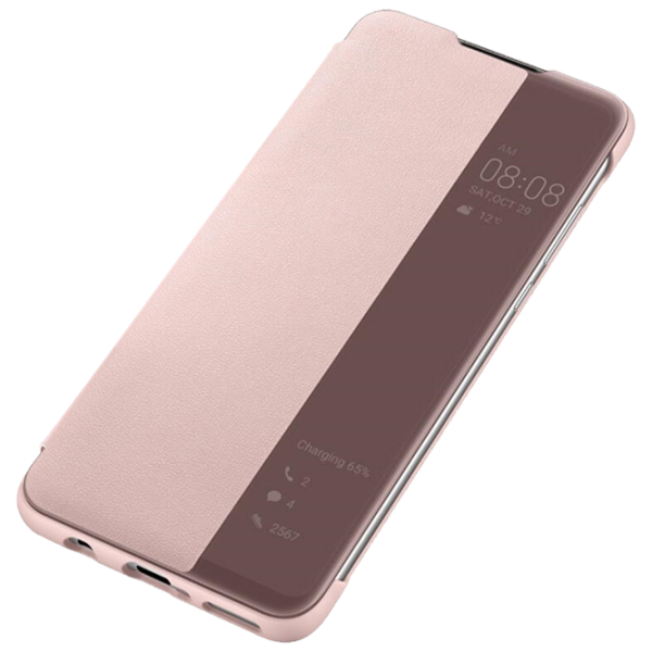 Чехол для смартфона Huawei P30 Lite Huawei/ Flip Cover View/ PC/ PU/ Розовый photo 4