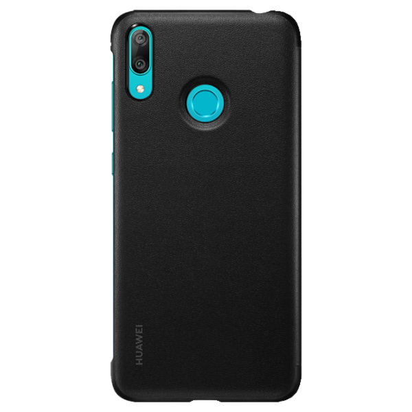 Husă pentru smartphone Huawei Y7 2019 Huawei/ Flip Cover/ PU/ Black photo 2