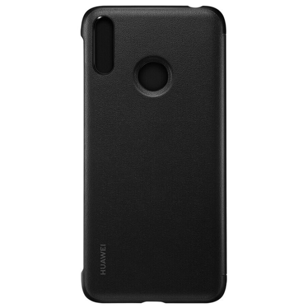 Husă pentru smartphone Huawei Y7 2019 Huawei/ Flip Cover/ PU/ Black photo 3