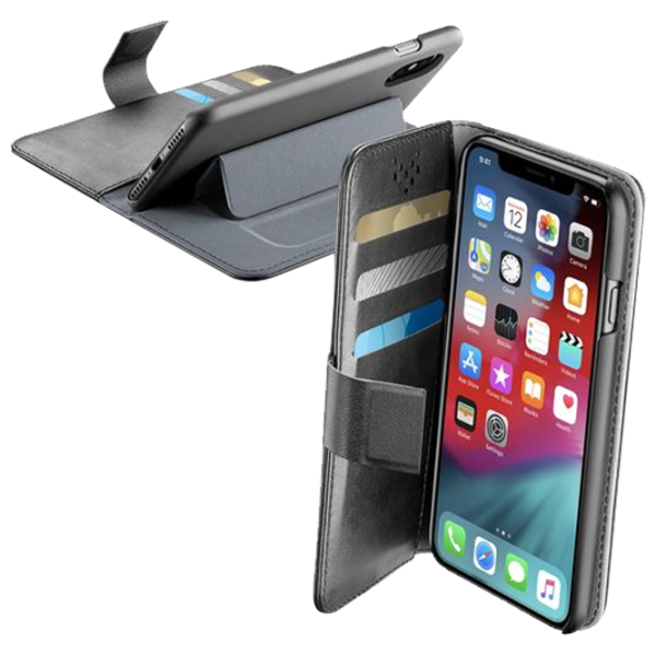 Husă pentru smartphone Apple iPhone XS Max Cellularline/ Flip Cover/ PU/ Black photo 2 Husă pentru smartphone Apple iPhone XS Max Cellularline/ Flip Cover/ PU/ Black photo 2