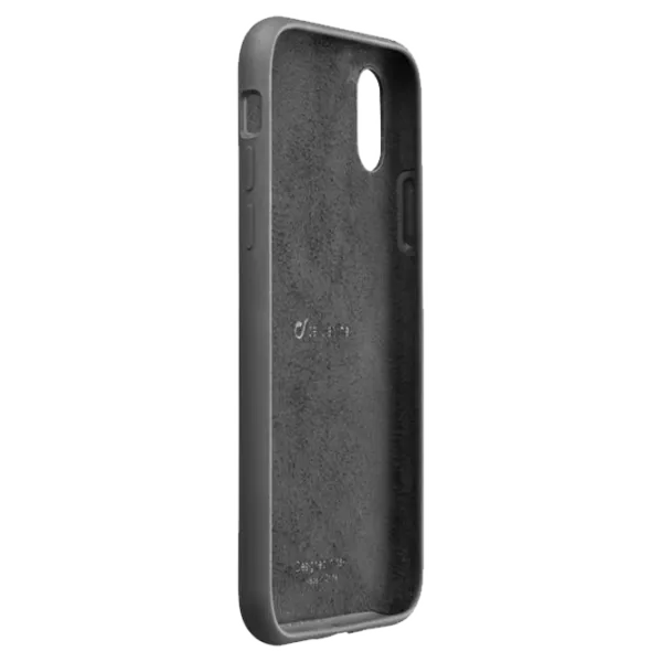 Husa Apple iPhone XS Max Cellularline Back/ TPU/ Black photo 3