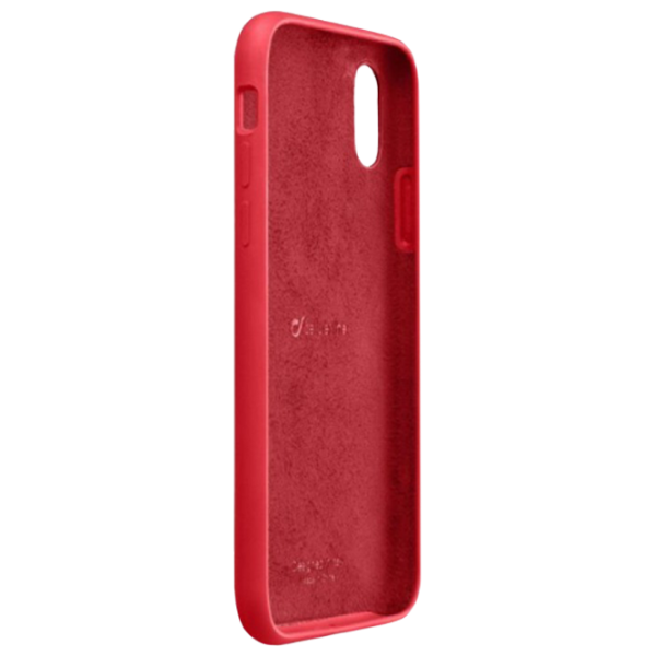 Husă pentru smartphone Apple iPhone XS Max Cellularline/ Back/ TPU/ Red photo 2 Husă pentru smartphone Apple iPhone XS Max Cellularline/ Back/ TPU/ Red photo 2