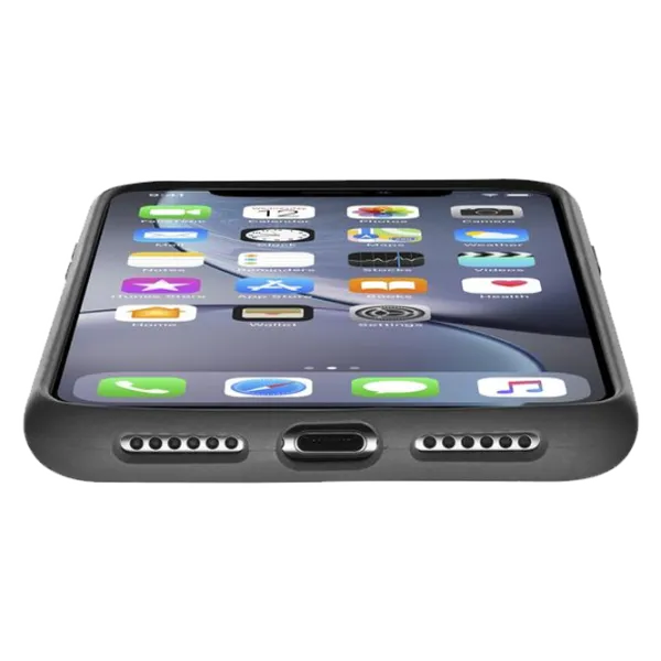 Husa Apple iPhone XR Cellularline Back/ TPU/ Black photo 2