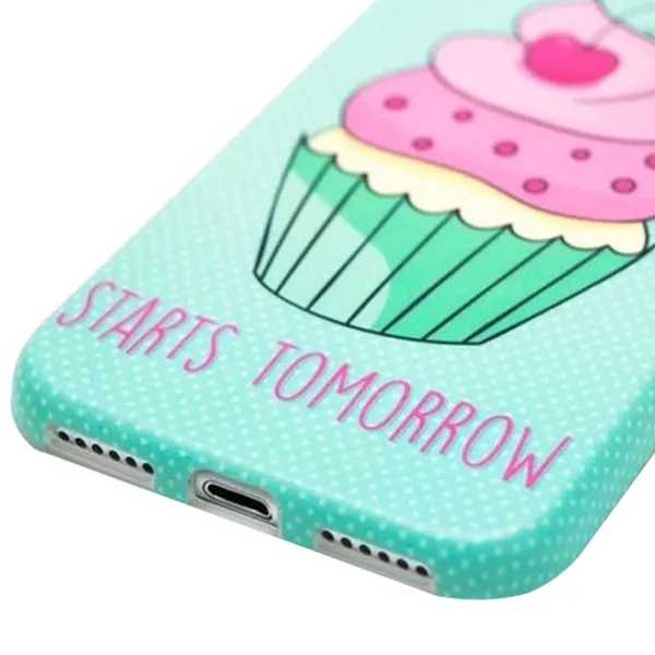 Husă pentru smartphone Apple iPhone 7/ 8/ SE2 i-Paint/ Back/ TPU/ Light Blue photo 2