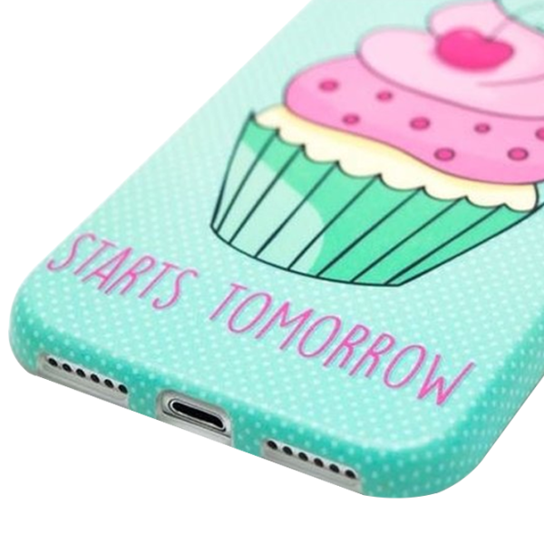 Husă pentru smartphone Apple iPhone 7/ 8/ SE2 i-Paint/ Back/ TPU/ Light Blue photo 2