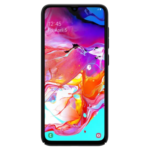 Husă pentru smartphone Samsung Galaxy A70 Nillkin/ Back/ PP/ Black photo 3