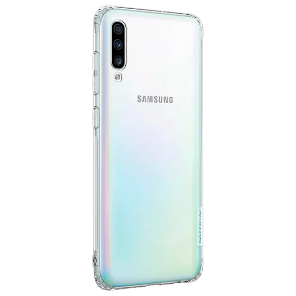 Husă pentru smartphone Samsung Galaxy A70 Nillkin/ Back/ TPU/ White Transparent photo 2