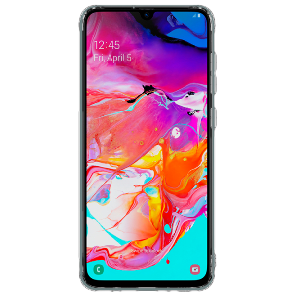 Чехол для смартфона Samsung Galaxy A70 Nillkin/ Back/ TPU/ Серый Прозрачный photo 3