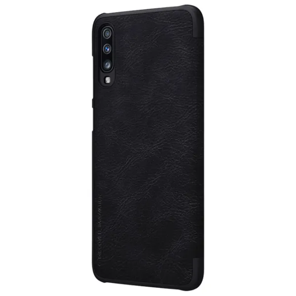 Husă pentru smartphone Samsung Galaxy A70 Nillkin/ Flip Cover/ Piele/ Black photo 3