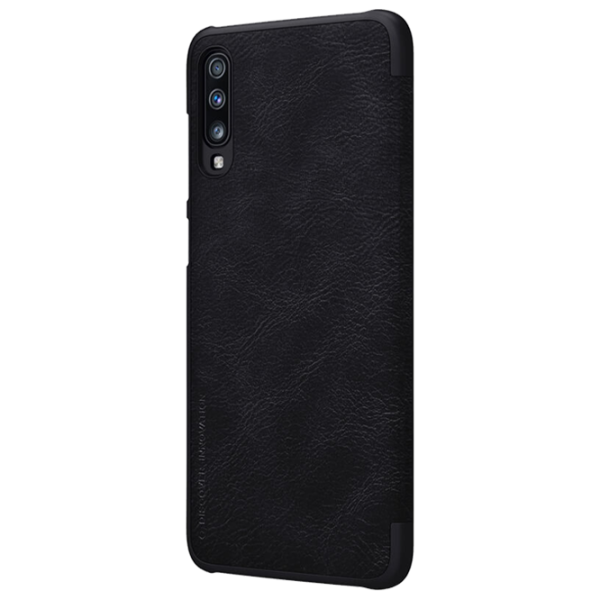 Husă pentru smartphone Samsung Galaxy A70 Nillkin/ Flip Cover/ Piele/ Black photo 3