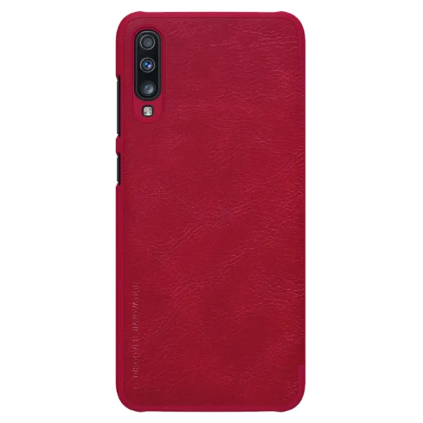 Husă pentru smartphone Samsung Galaxy A70 Nillkin/ Flip Cover/ Piele/ Red photo 2