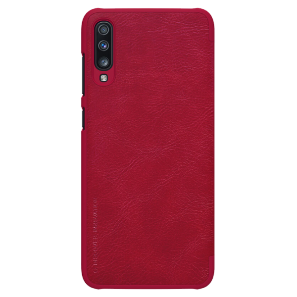 Husă pentru smartphone Samsung Galaxy A70 Nillkin/ Flip Cover/ Piele/ Red photo 2