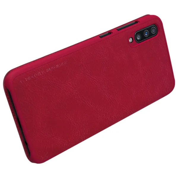 Husă pentru smartphone Samsung Galaxy A70 Nillkin/ Flip Cover/ Piele/ Red photo 4