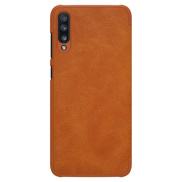 Husă pentru smartphone Samsung Galaxy A70 Nillkin/ Flip Cover/ Piele/ Brown photo 3 Husă pentru smartphone Samsung Galaxy A70 Nillkin/ Flip Cover/ Piele/ Brown photo 3