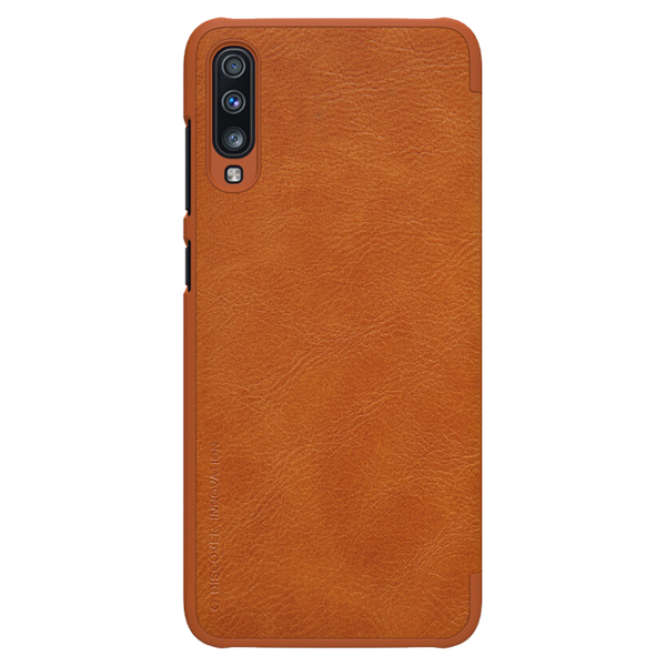 Husă pentru smartphone Samsung Galaxy A70 Nillkin/ Flip Cover/ Piele/ Brown photo 3 Husă pentru smartphone Samsung Galaxy A70 Nillkin/ Flip Cover/ Piele/ Brown photo 3