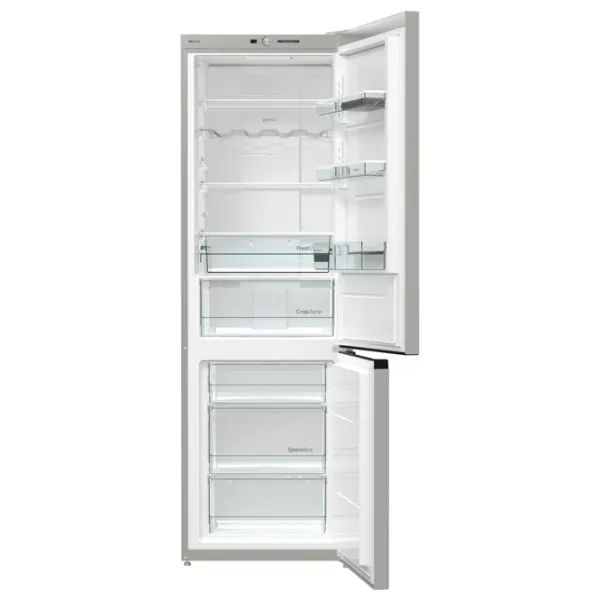 Frigider Gorenje NRK 6191 GHX4 cu congelator jos 307 / 185 cm / Silver photo 5