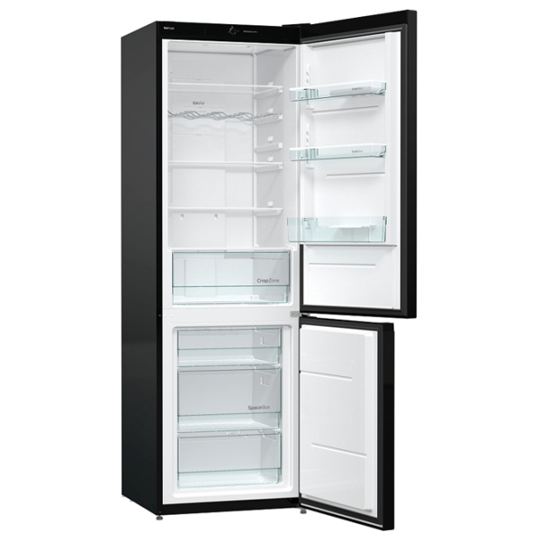 Frigider Gorenje NRK 6192 CBK4 cu congelator jos 307 / 185 cm / Black photo 4
