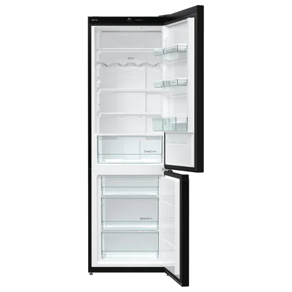 Frigider Gorenje NRK 6192 CBK4 cu congelator jos 307 / 185 cm / Black photo 5