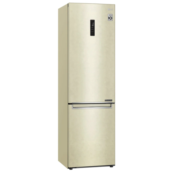 Frigider LG GA-B509SEKL cu congelator jos 384 l / 203 cm / Beige photo 2