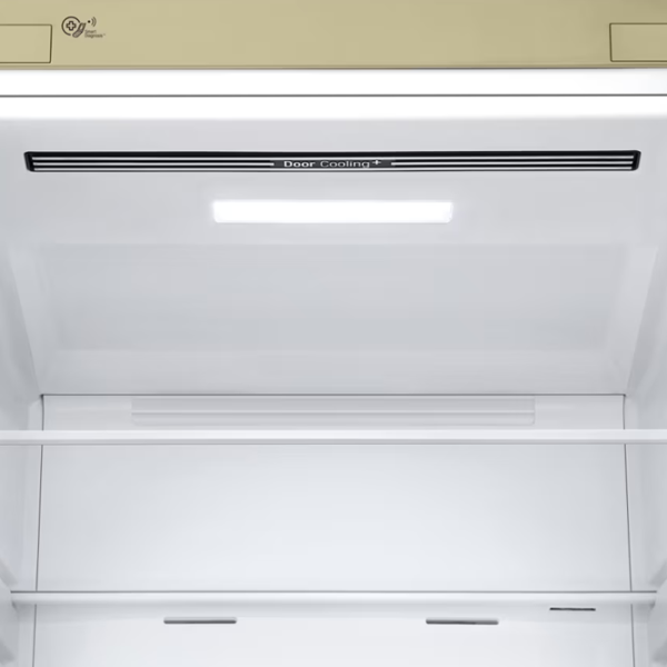Frigider LG GA-B509SEKL cu congelator jos 384 l / 203 cm / Beige photo 7