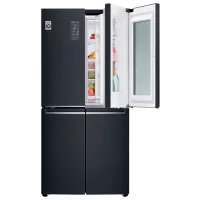 Frigider LG GC-Q22FTBKL cu congelator jos LINEARCooling/InstaView Door-in-Door/DoorCooling+ photo 2