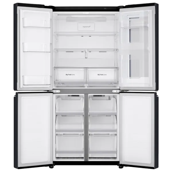 Frigider LG GC-Q22FTBKL cu congelator jos LINEARCooling/InstaView Door-in-Door/DoorCooling+ photo 4