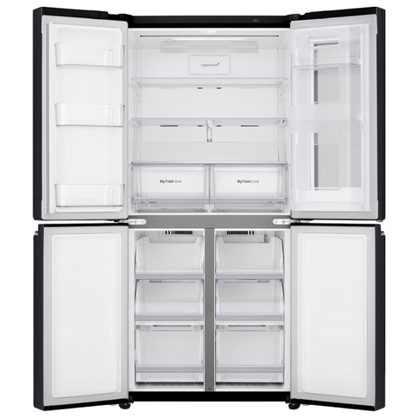 Frigider LG GC-Q22FTBKL cu congelator jos LINEARCooling/InstaView Door-in-Door/DoorCooling+ photo 4