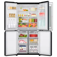 Frigider LG GC-Q22FTBKL cu congelator jos LINEARCooling/InstaView Door-in-Door/DoorCooling+ photo 5