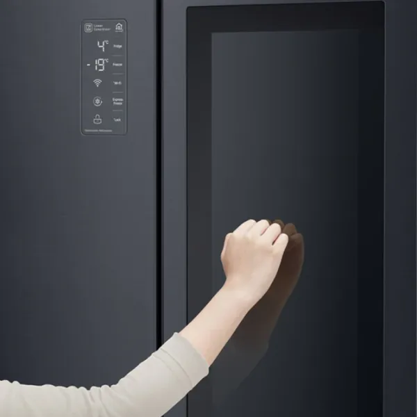 Frigider LG GC-Q22FTBKL cu congelator jos LINEARCooling/InstaView Door-in-Door/DoorCooling+ photo 6