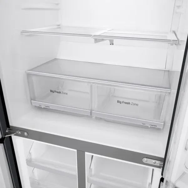 Frigider LG GC-Q22FTBKL cu congelator jos LINEARCooling/InstaView Door-in-Door/DoorCooling+ photo 9