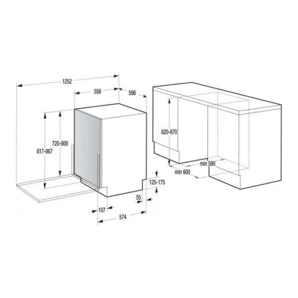 Посудомоечная машина Gorenje GV 68260 Полногабаритная/ Белый photo 4 Посудомоечная машина Gorenje GV 68260 Полногабаритная/ Белый photo 4