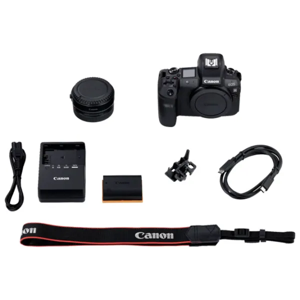 Фотоаппарат Canon EOS R + EF-EOS R M-Adapter CMOS/ Черный photo 6