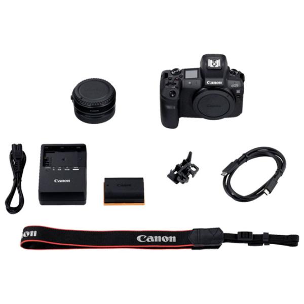 Фотоаппарат Canon EOS R + EF-EOS R M-Adapter CMOS/ Черный photo 6