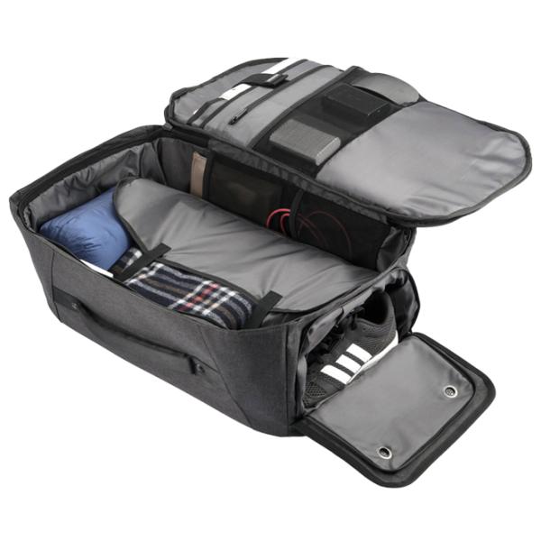 Рюкзак XD-Design Bobby Duffle anti-theft 17.3"/ Серый Черный/ 30 л photo 7