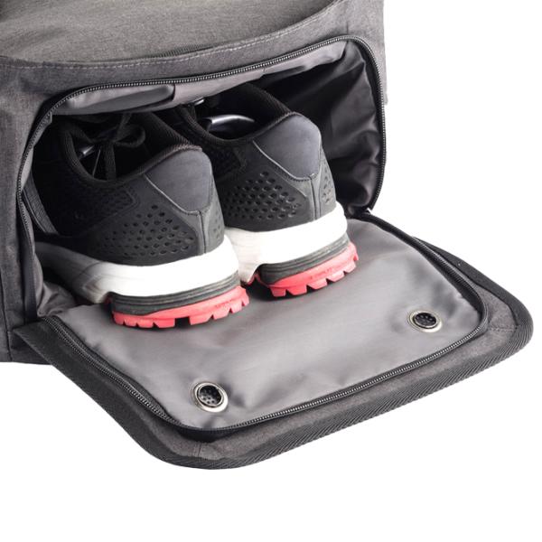 Рюкзак XD-Design Bobby Duffle anti-theft 17.3"/ Серый Черный/ 30 л photo 8
