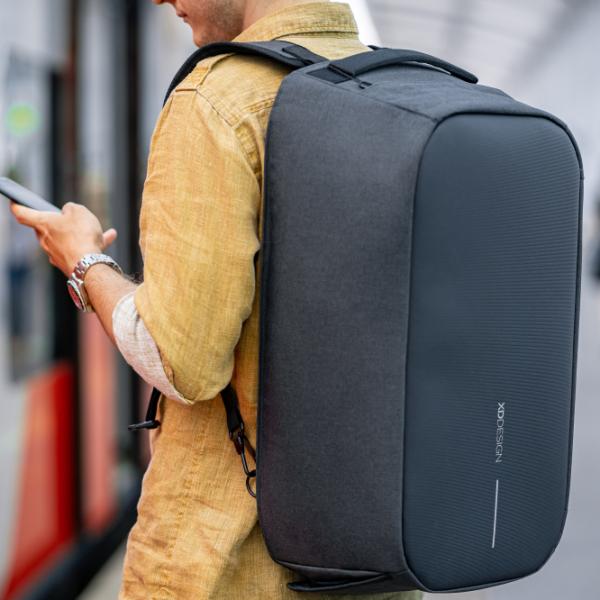 Рюкзак XD-Design Bobby Duffle anti-theft 17.3"/ Серый Черный/ 30 л photo 11