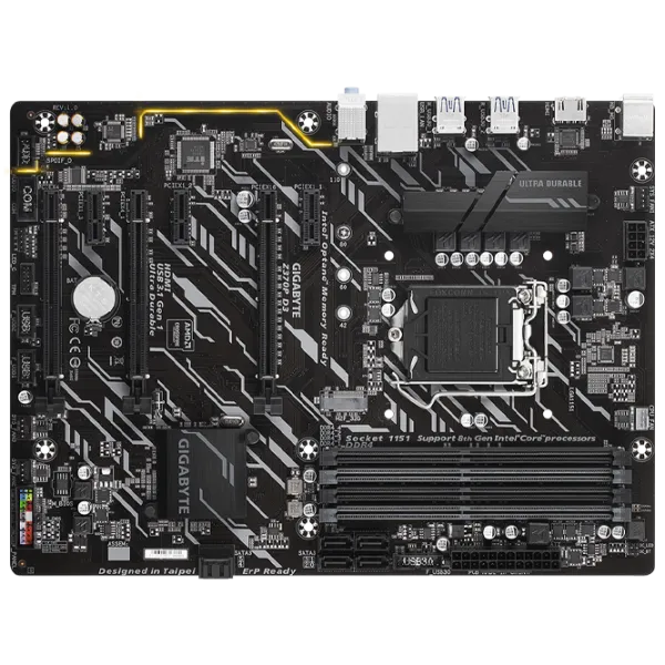 Placă de bază Gigabyte Z370P D3 1.0 ATX/ Intel Z370 Express photo 4