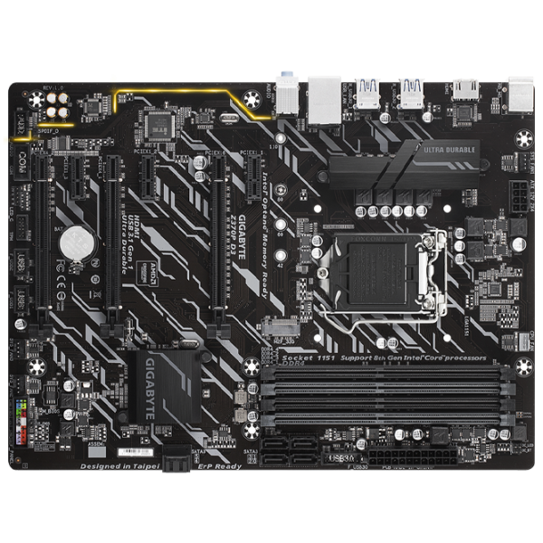 Placă de bază Gigabyte Z370P D3 1.0 ATX/ Intel Z370 Express photo 4