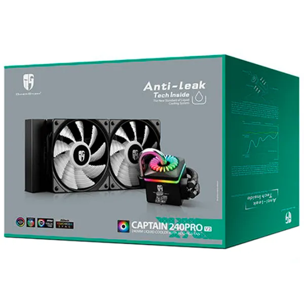Cooler Deepcool CAPTAIN 240 PRO Hydro Bearing/ 1800 rpm photo 6 Cooler Deepcool CAPTAIN 240 PRO Hydro Bearing/ 1800 rpm photo 6