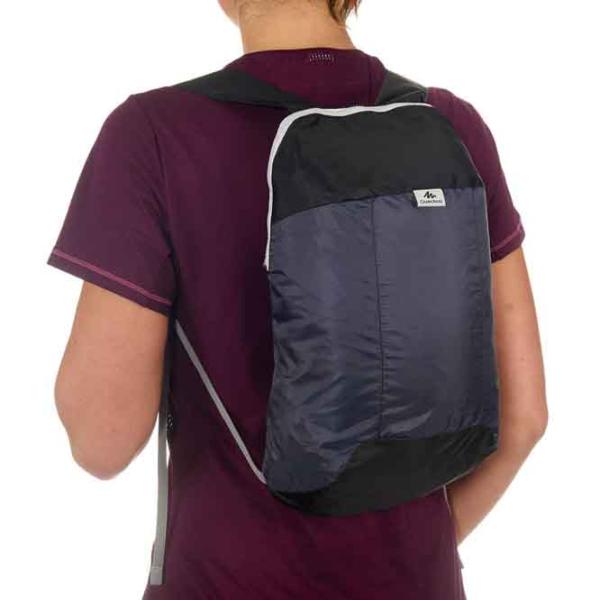 Rucsac Quechua Ultra Compact 10L Gray Black/ 10 l photo 6