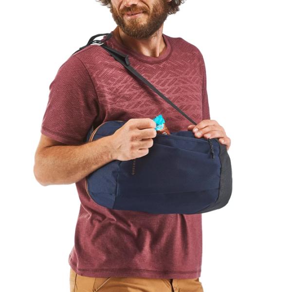 Rucsac Quechua NH100 10L Black Blue/ 10 l photo 5