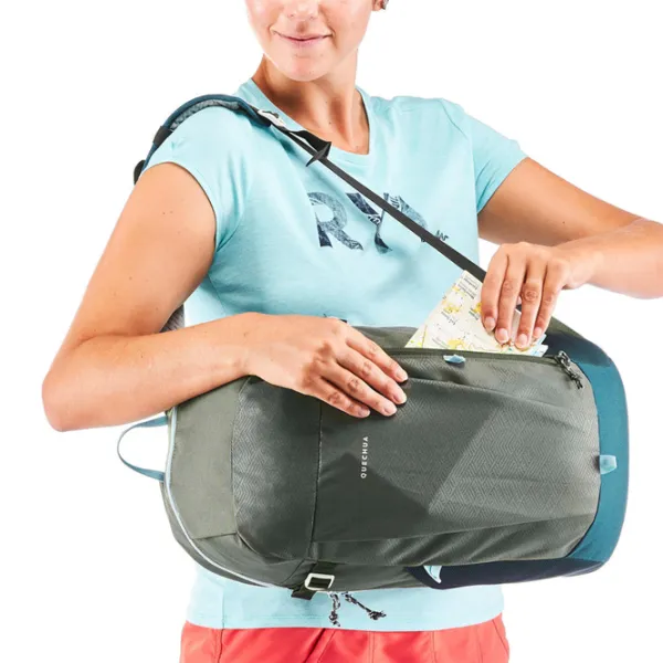 Rucsac Quechua NH100 Blue Khaki/ 20 l photo 5
