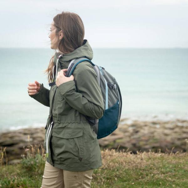 Rucsac Quechua NH100 Blue Khaki/ 20 l photo 6